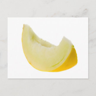 Carte Postale Tranche de melon blanc miel
