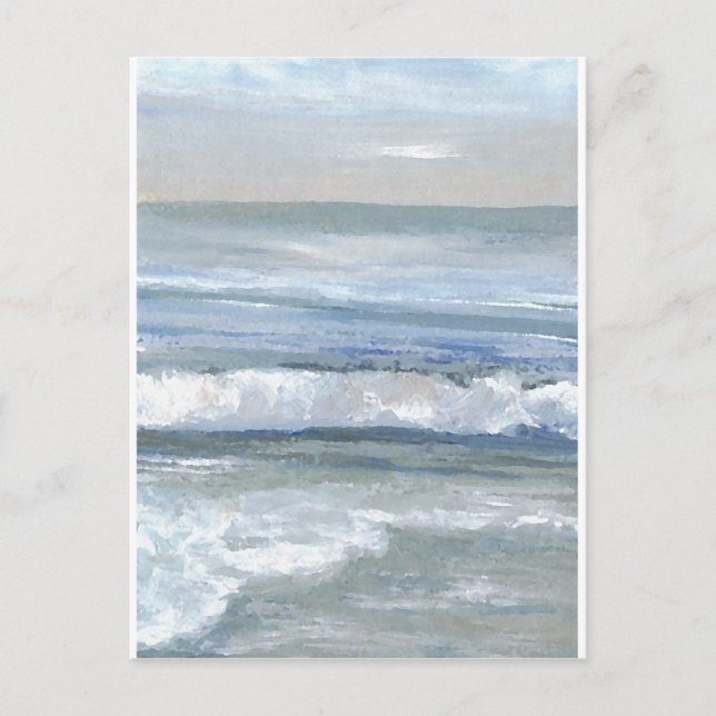 Carte Postale Tranquillité - CricketDiane Ocean Art (Devant)