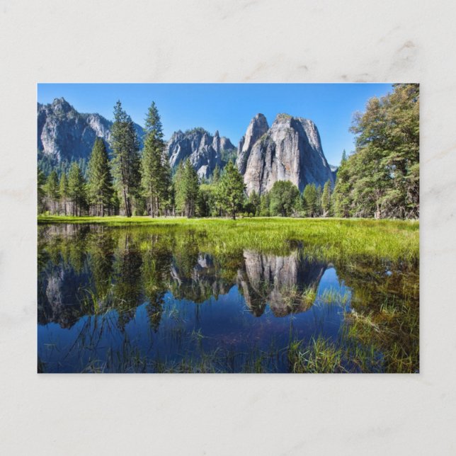 Carte Postale Tranquillité En Yosemite (Devant)
