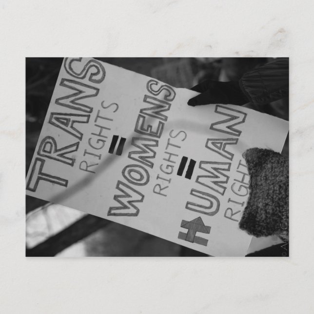 Carte postale Trans Rights (Devant)