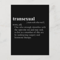 TRANSEXUEL (définition)