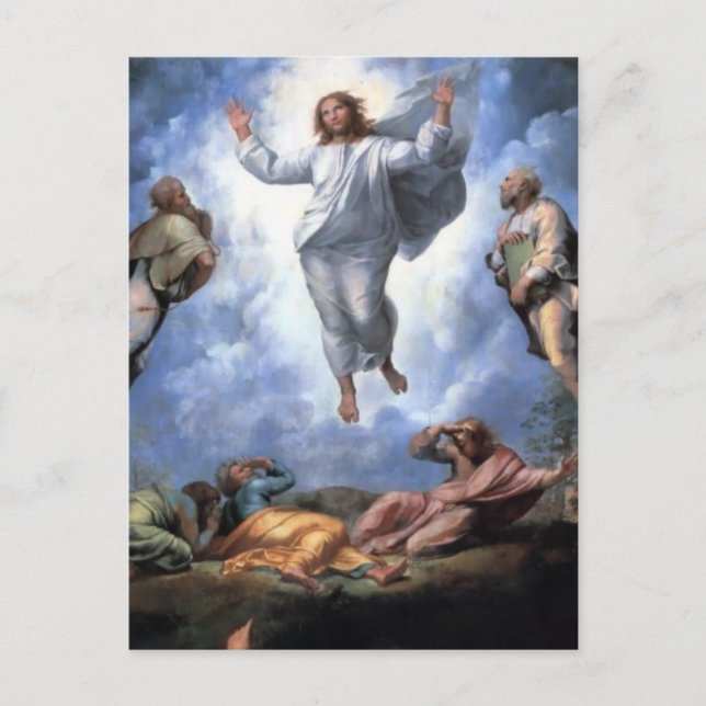 CARTE POSTALE TRANSFIGURATION DE JÉSUS (Devant)