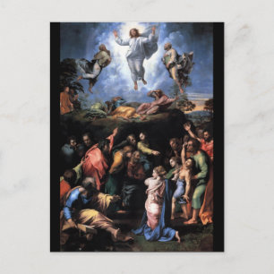 CARTE POSTALE TRANSFIGURATION DE JÉSUS