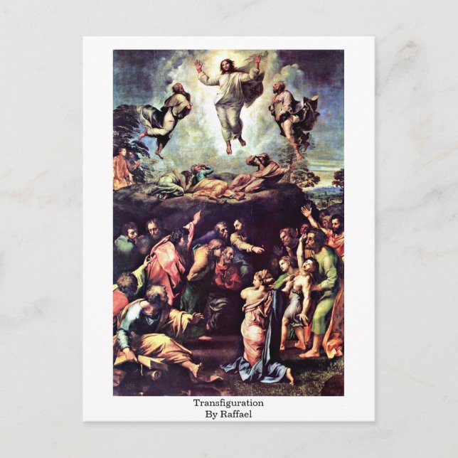 Carte Postale Transfiguration Par Raffael (Devant)