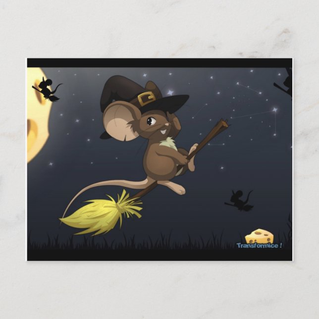 Carte postale Transformice Halloween (Devant)