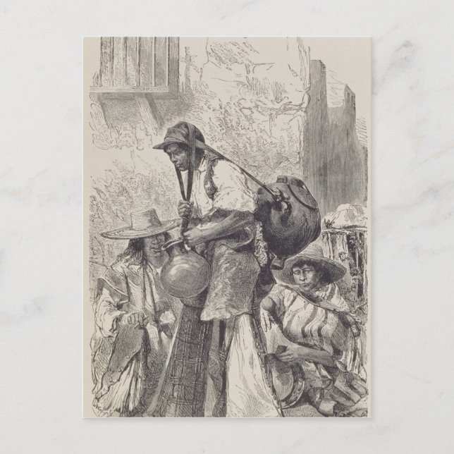 Carte Postale Transport maritime mexicain (Devant)