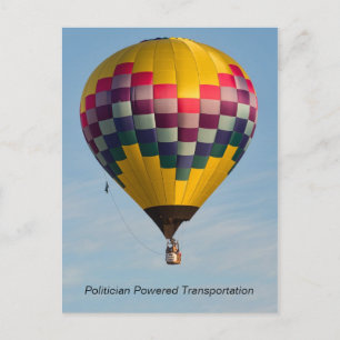 CARTE POSTALE TRANSPORT POWEREN POLITIQUE