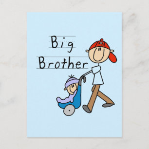 Carte Postale Transporter des T-shirts et des cadeaux Big Brothe