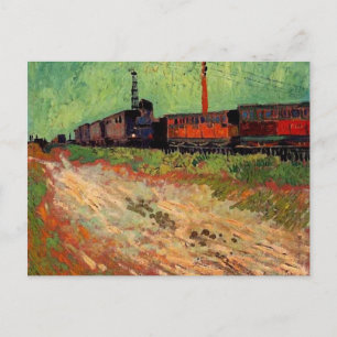 Carte Postale Transporteurs ferroviaires (F466) Van Gogh Fine Ar