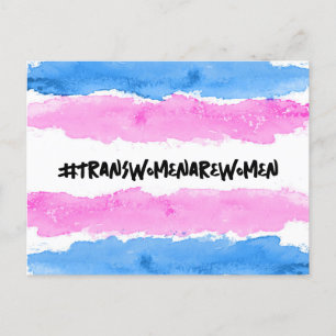 CARTE POSTALE #TRANSWOMENAREWOMEN