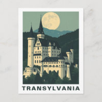 Transylvanie Vintage Roumanie Château Voyage Gothi
