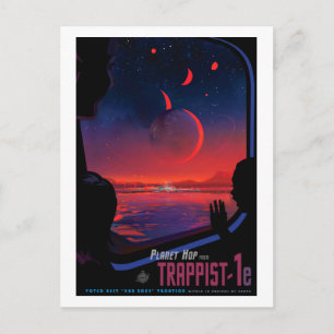 Carte Postale TRAPPIST-1e - NASA Visions of the Future