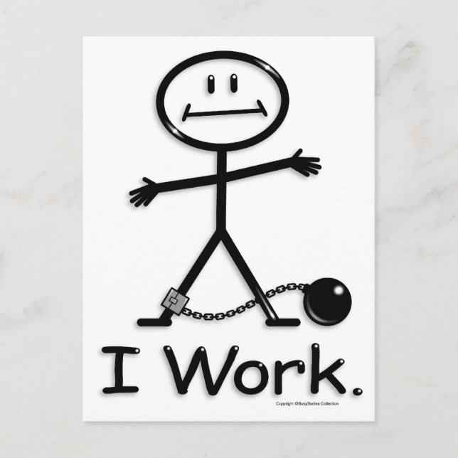 Carte Postale Travail (Devant)