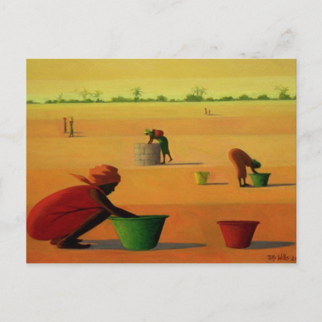 Carte Postale Travail des femmes 2001 (Devant)