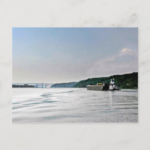 Carte Postale Travail fluvial