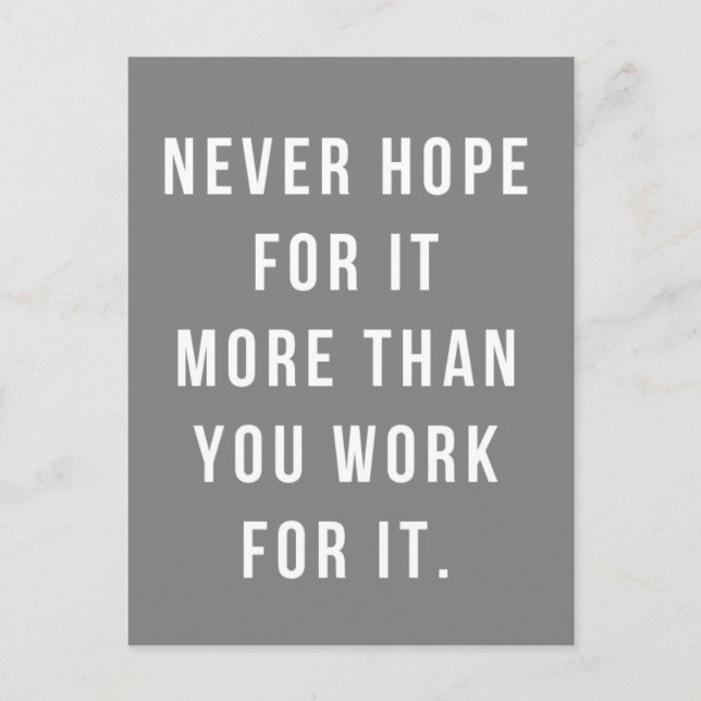 Carte Postale Travailler Pour Le Devis It (Devant)