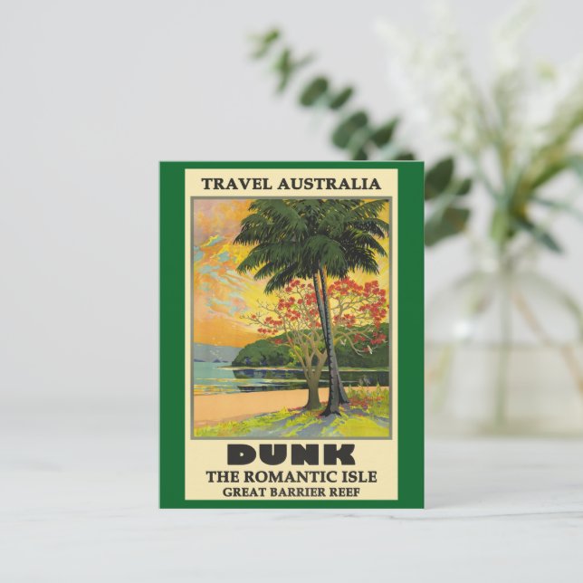 Carte Postale Travel Australia, Dunk, (Debout devant)