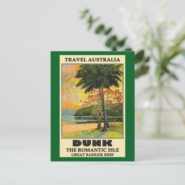 Carte Postale Travel Australia, Great Barrier Reef, (Debout devant)