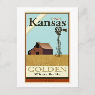Carte Postale Travel Kansas
