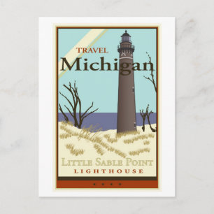 Carte Postale Travel Michigan