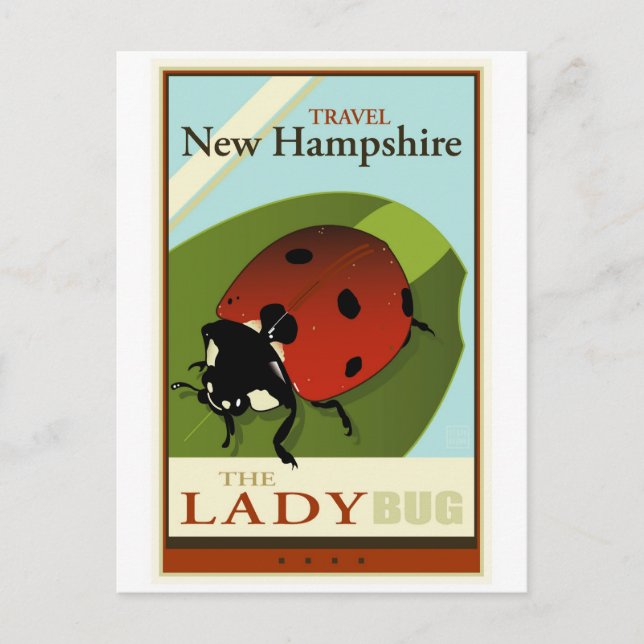Carte Postale Travel New Hampshire (Devant)