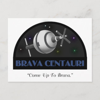 Carte Postale Travel Sticker