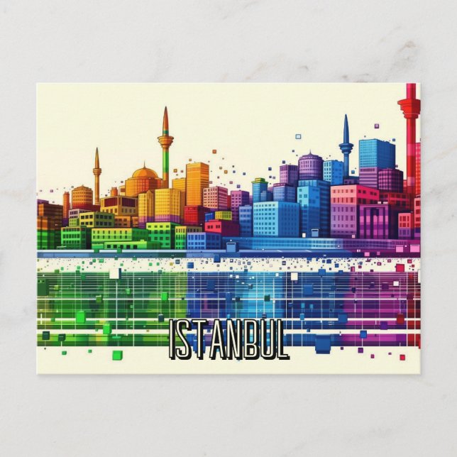 Carte Postale Travel to Istanbul (Devant)