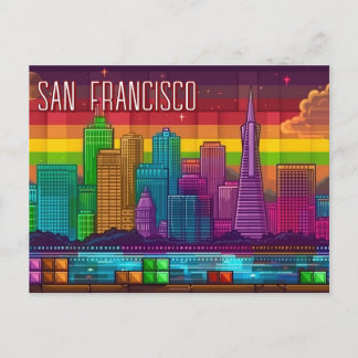 Carte Postale Travel to San Francisco California