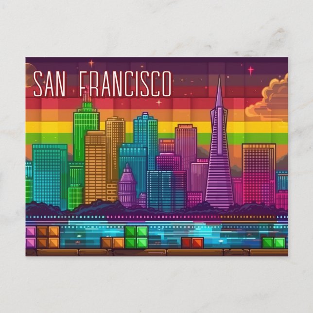 Carte Postale Travel to San Francisco California (Devant)