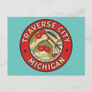 Carte Postale Traverse City, Michigan -