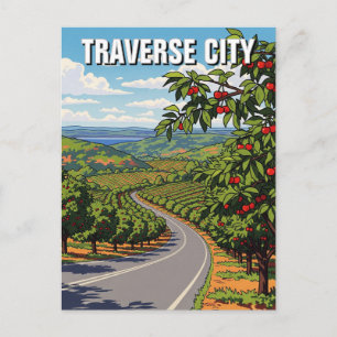 Carte Postale Traverse City Michigan Travel