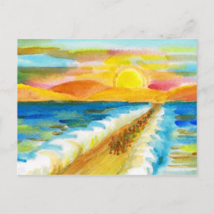 Carte Postale Traverser la mer Rouge