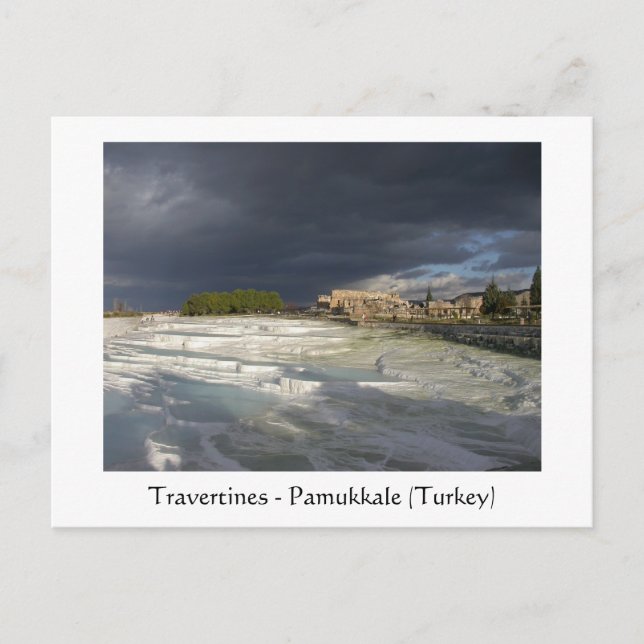 Carte Postale Travertins - Pamukkale (Turquie) (Devant)