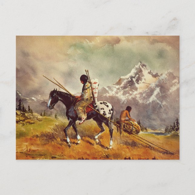 Carte Postale TRAVOIS par SHARON SHARPE (Devant)