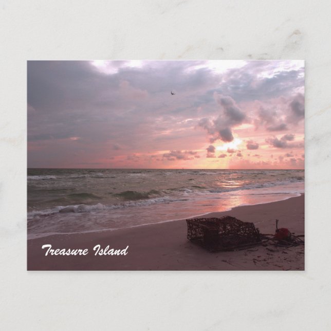 Carte Postale Treasure Island, Floride (Devant)