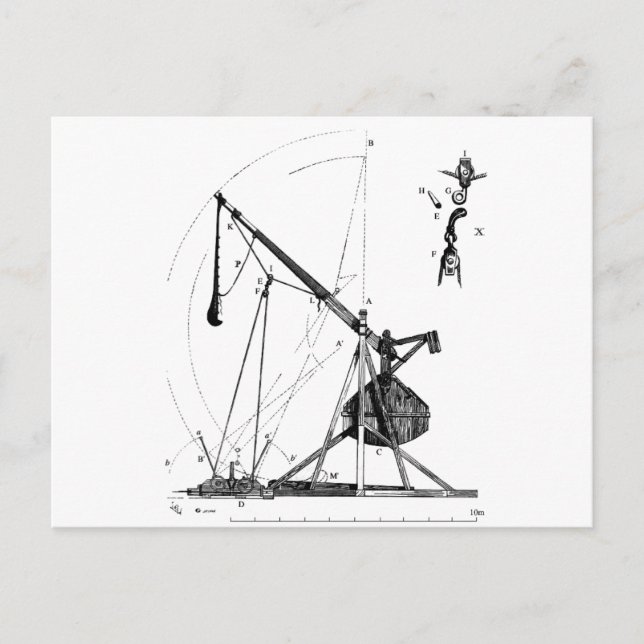 Carte Postale trebuchet-2 (Devant)