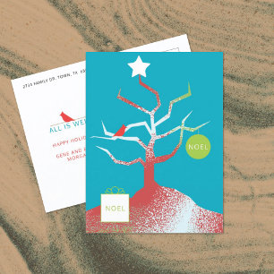 Carte postale TREE OF ART Holiday