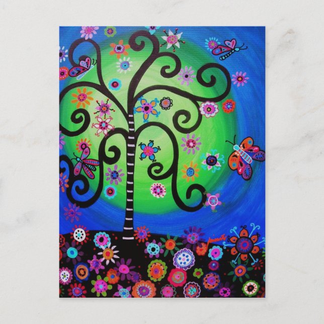 CARTE POSTALE TREE OF LIFE POSTCARD (Devant)