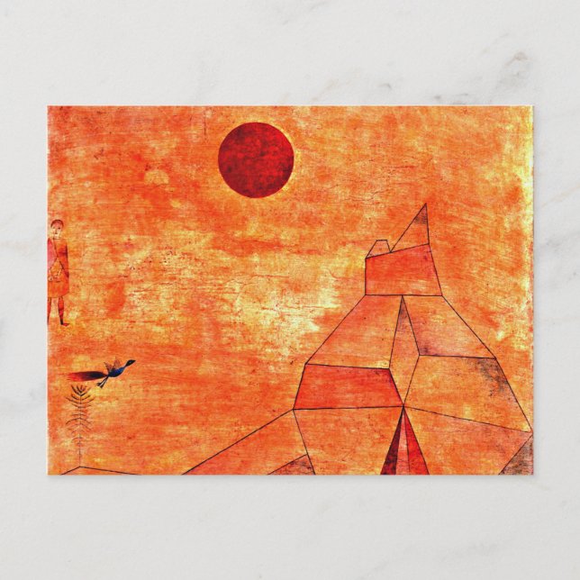 Carte Postale Trèfle (Devant)