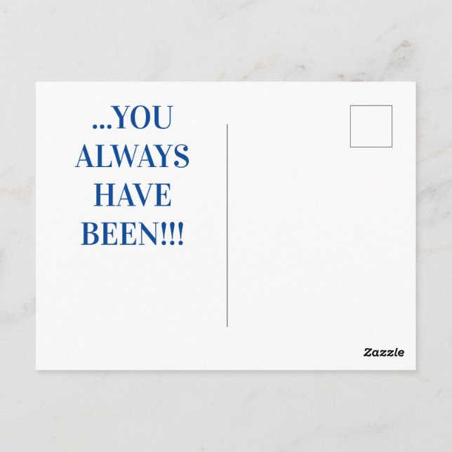 Carte Postale Trendy Multicolor Officiel Adolescent 13e annivers (Dos)