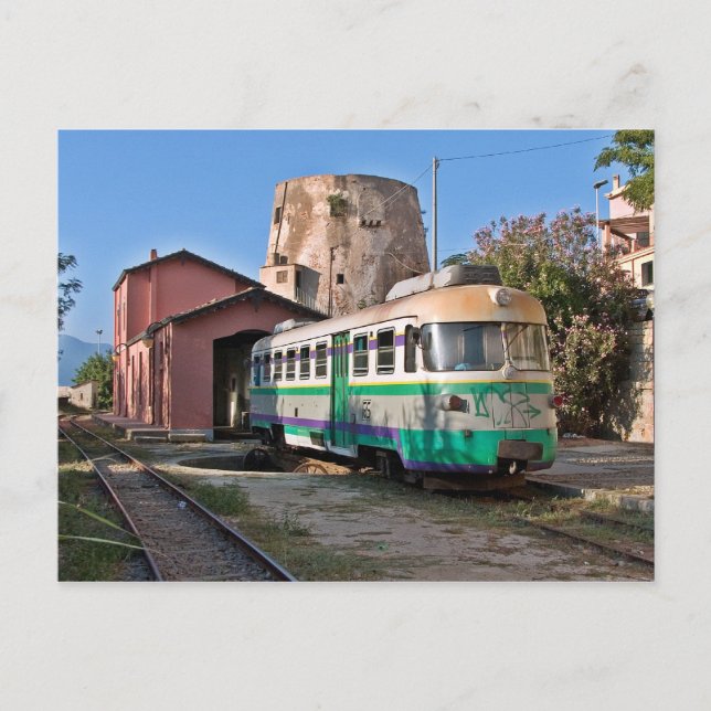 Carte Postale Trenino verde - Le petit train vert (Devant)
