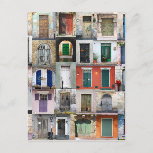 Carte Postale Trente portes