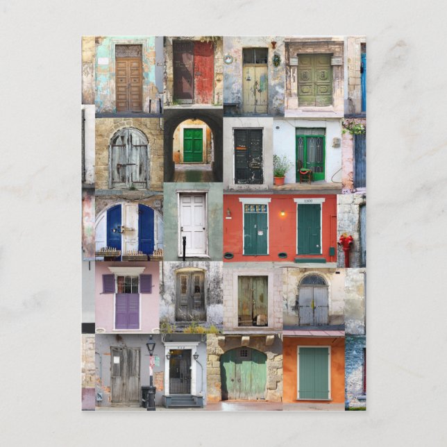 Carte Postale Trente portes (Devant)