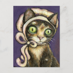 Carte Postale Très courtois chaton