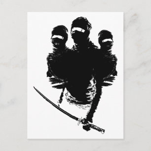 Carte Postale tres ninjas.