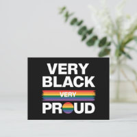 Très Noir Très Fier Black Gay Pride LGBT Pride 