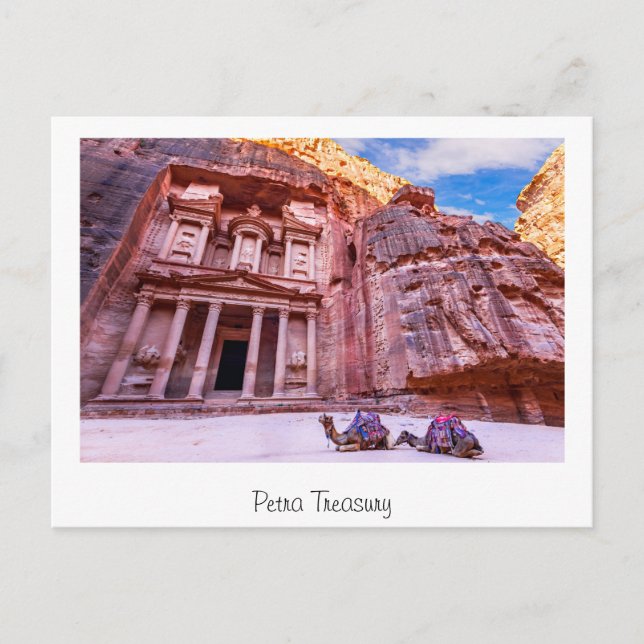 Carte Postale Trésor de Petra (Devant)