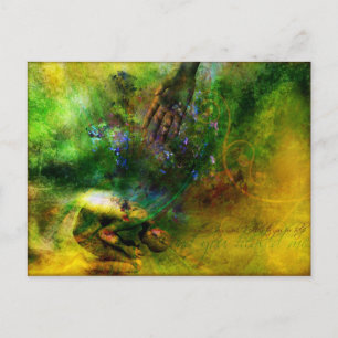 Carte Postale Tressé