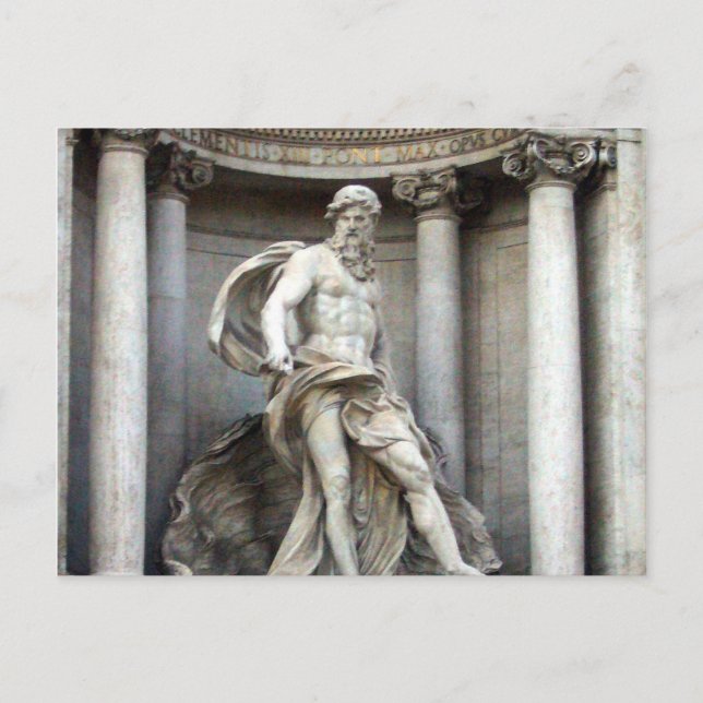 Carte Postale trevi (Devant)