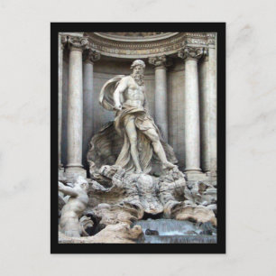 Carte Postale trevi rome